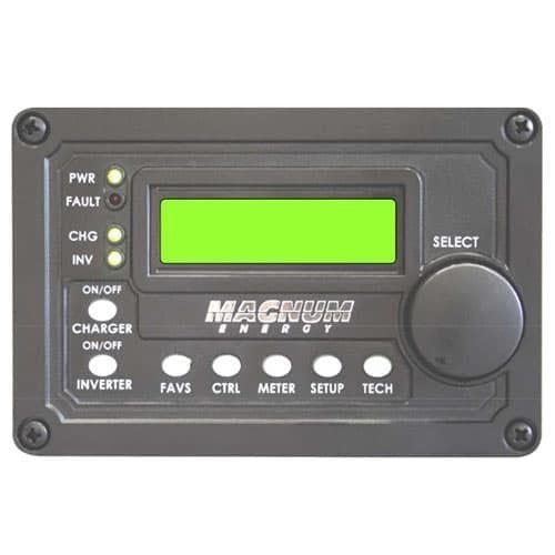 Magnum Energy, ME-ARC50, Advanced Remote Digital LCD Display Remote Panel with 50' Cable